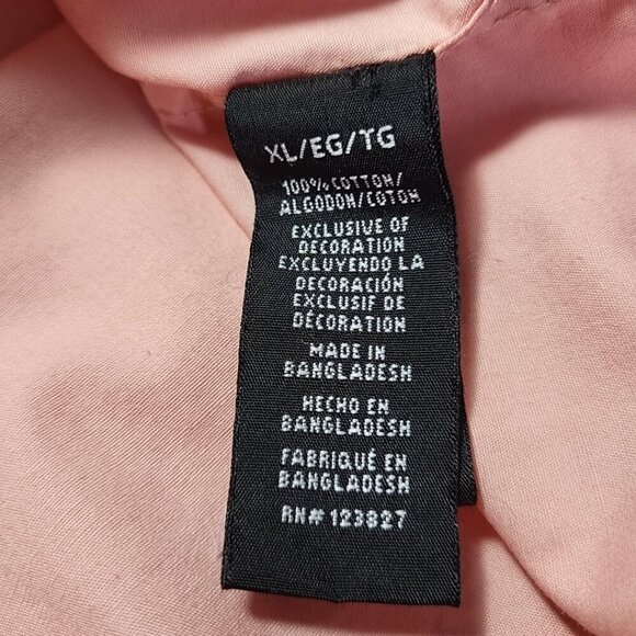 Drill Company Clothing Women's Reflective Flamingo Button Up Short Sleeve Shirt - Picture 6 of 7